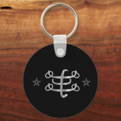 Porte-clés Symbole de la pierre - icône religieuse bahaï (Recto)