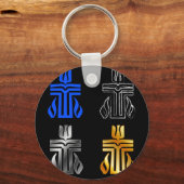 Porte-clés Symbole de la religion presbytérienne (Recto)