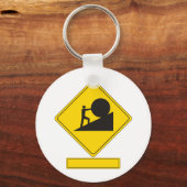 Porte-clés Symbole de la route Sisyphus (Recto)