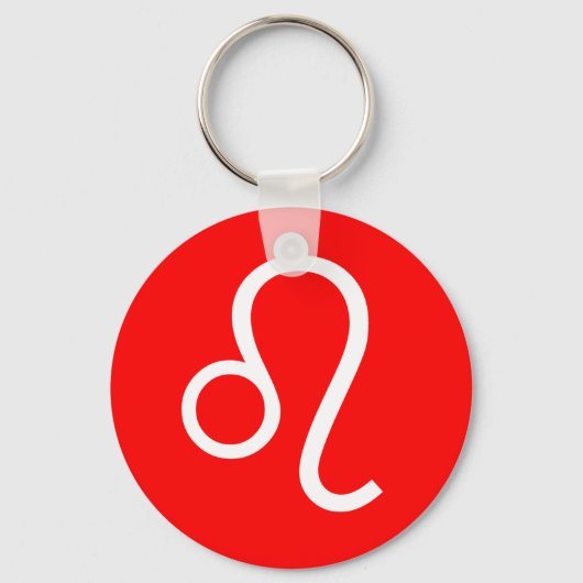 Porte-clés Symbole de Leo (Recto)