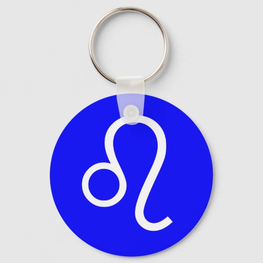 Porte-clés Symbole de Leo (Recto)
