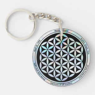 Porte-clés Symbole de l'harmonie de la création aimant