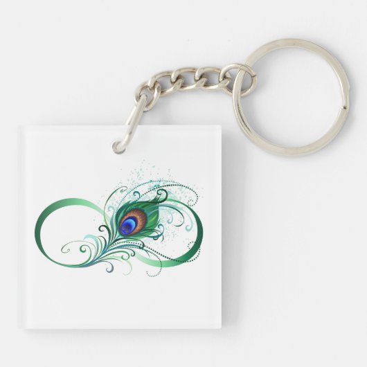 Porte-clés Symbole de l'Infinity (Dos)