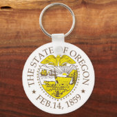 Porte-clés Symbole de l'Oregon (Recto)