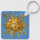 Porte-clés Symbole de Louis XIV le Roi Soleil (Dos)