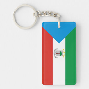Porte-clés Symbole de nation de drapeau de pays de Guinée