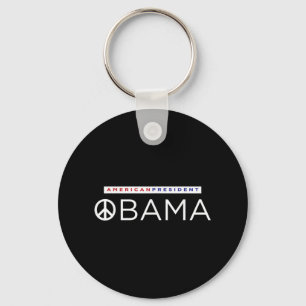 Porte-clés SYMBOLE DE PAIX DU PRÉSIDENT américain Barack Obam