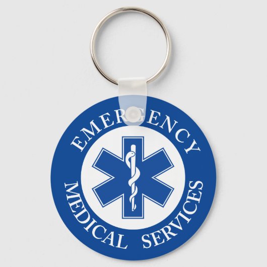 Porte-clés Symbole de paramètre EMT EMS classique (Recto)