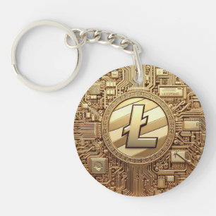 Porte-clés Symbole de pièce BitCap Lite