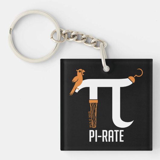 Porte-clés Symbole de pirate (Devant)