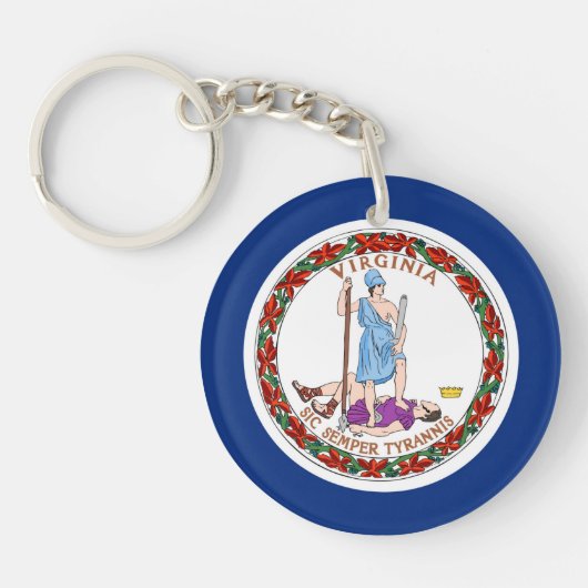 Porte-clés symbole de république de l'Amérique uni par (Devant)