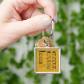 Porte-clés Symbole de séchage (main)