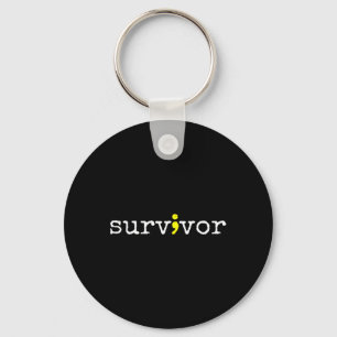 Porte-clés Symbole de soutien à la sensibilisation au suicide
