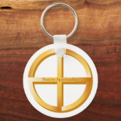 Porte-clés Symbole de spiritualité autochtone (Recto)