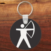 Porte-clés Symbole de tir à l'arc Porte - clé (Recto)