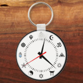 Porte-clés symbole des grandes religions du monde (Recto)