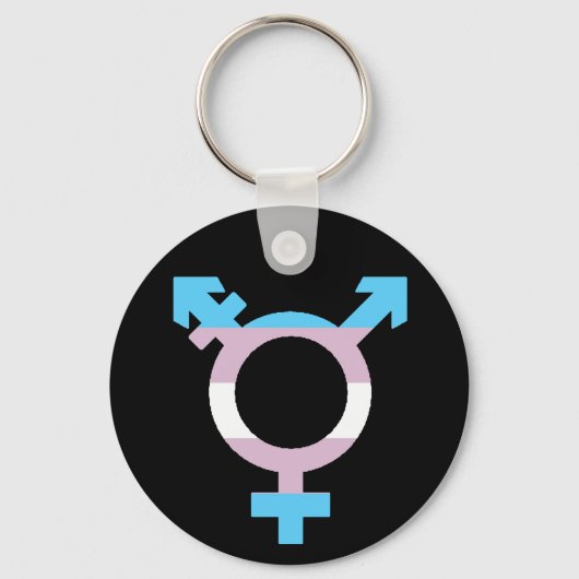 Porte-clés Symbole d'indicateur de trans (Recto)