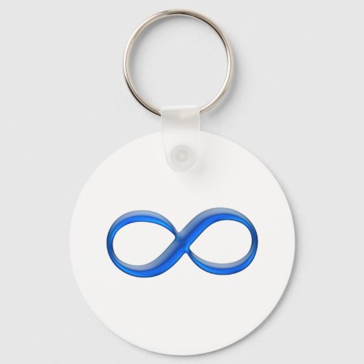 Porte-clés Symbole d'infini (Recto)