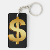 Porte-clés Symbole dollar (Dos)