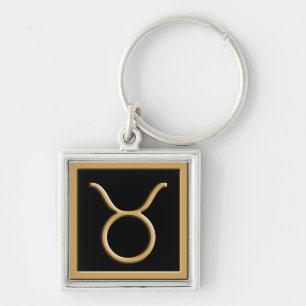 Porte-clés Symbole d'or Taurus Design Premium Porte - clé