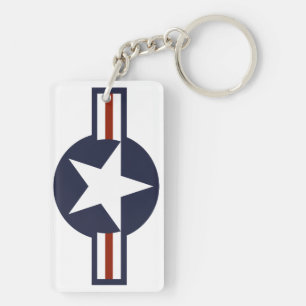 Porte-clés symbole du drapeau national américain