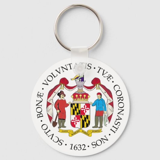 Porte-clés Symbole du Maryland (Recto)
