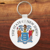 Porte-clés Symbole du New Jersey (Recto)