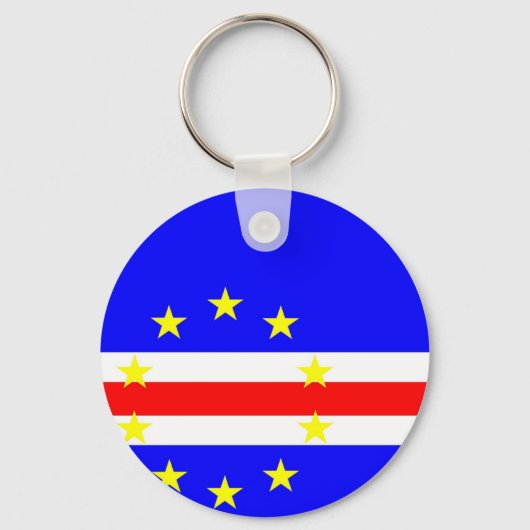 Porte-clés Symbole du Pays du Cap Vert (Recto)