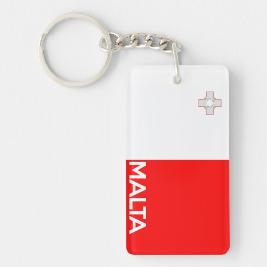 Porte-clés symbole du pays malta nom du symbole (Devant)
