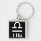 Porte-clés Symbole du zodiaque Libra (Devant)