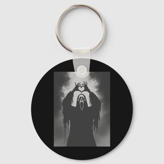Porte-clés Symbole Éffrayant Costume Fantôme Hallowe (Recto)