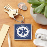 Porte-clés Symbole EMT personnalisé Technicien Médicale d'urg<br><div class="desc">Symbole EMT personnalisé Cadeaux de technicien Médicale d'urgence!</div>