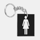 Porte-clés Symbole féminin Porte - clé (Devant gauche)