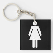 Porte-clés Symbole féminin Porte - clé (Devant)