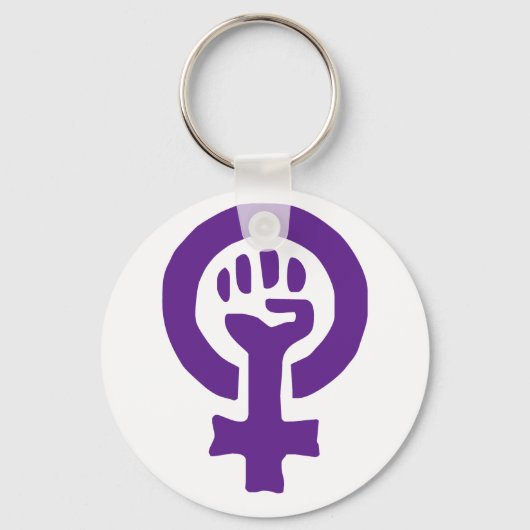 Porte-clés Symbole féministe (Recto)