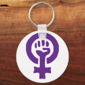 Porte-clés Symbole féministe (Recto)