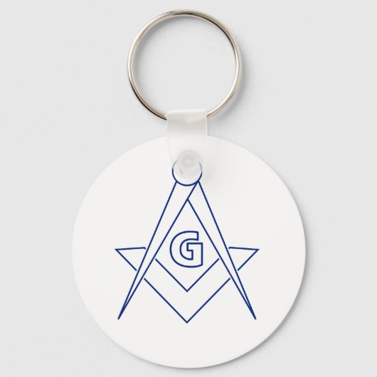 Porte-clés Symbole franc-maçonnerie (Recto)