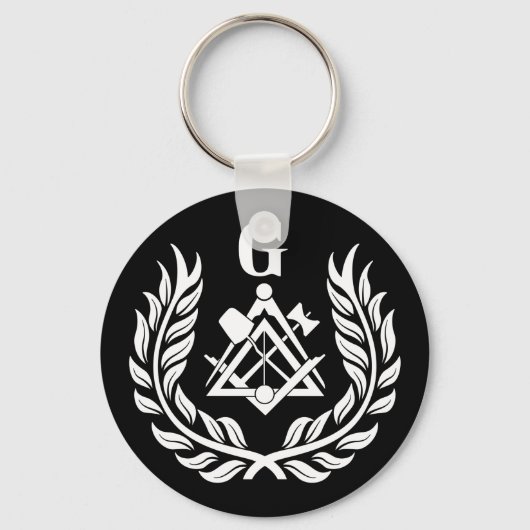 Porte-clés Symbole franc-maçonnerie (Recto)