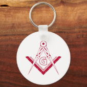 Porte-clés Symbole franc-maçonnerie (Recto)