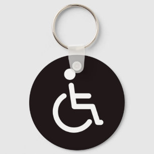 Porte-clés Symbole handicapé