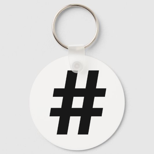 Porte-clés SYMBOLE HASHTAG -.png (Recto)