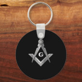 Porte-clés Symbole Illuminati Masonic Pyramid Conspiration Ca (Recto)