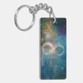 Porte-clés Symbole infinité de "Live Laugh Love" mystique (Devant gauche)