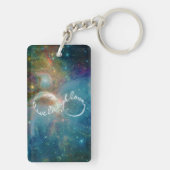 Porte-clés Symbole infinité de "Live Laugh Love" mystique (Dos)