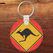 Porte-clés Symbole kangourou (Recto)