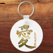 Porte-clés SYMBOLE KANJI POUR LA Série LOVE (Recto)