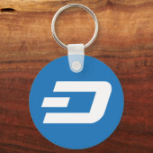 Porte-clés Symbole logo Dash CryptoCurrency Porte - clé de pi (Recto)