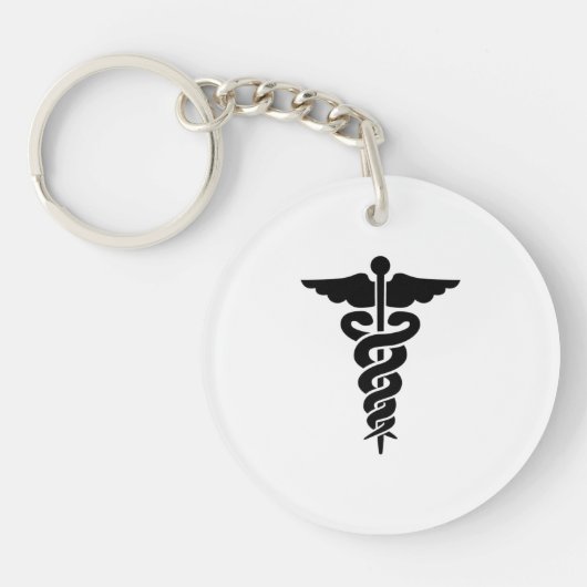 Porte-clés Symbole Médicale (Devant)