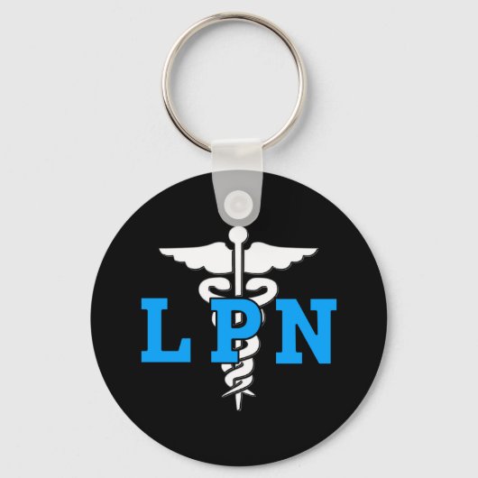 Porte-clés Symbole Médicale LPN (Recto)