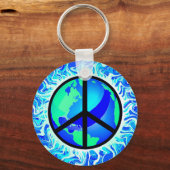 PORTE-CLÉS SYMBOLE MONDIAL DE LA PAIX (Recto)